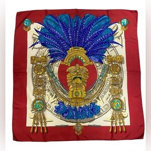 Hermes Vintage Scarf Mexique Carre 90 Caty Latham